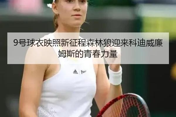 9号球衣映照新征程森林狼迎来科迪威廉姆斯的青春力量
